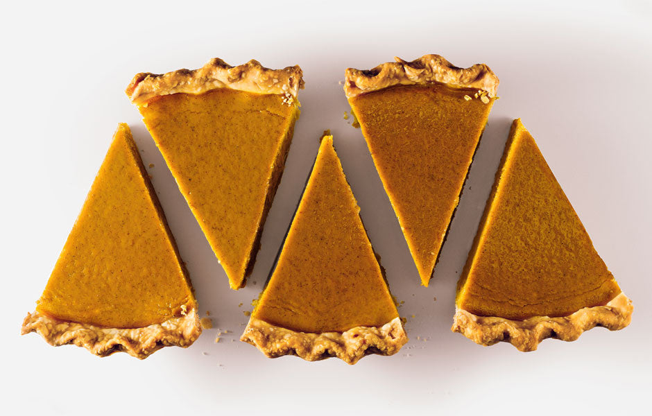 Spiced pumpkin pie